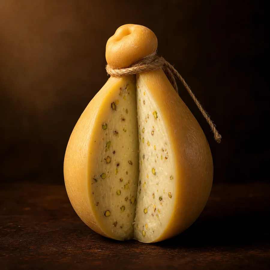 Caciocavallo con Pistacchi